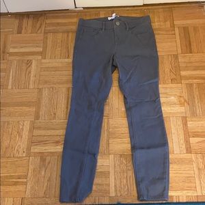 Loft sateen skinny jeans